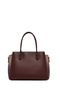 Women's Brown Long Strap Printed Shoulder Bag Ab150003Sb - 3