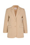 Blazer de damă, bej - 6