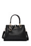 Women's Black Long Strap Shoulder Bag Ab150001Sf