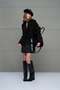 Black Buttoned Jacket 18110