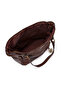 Women's Brown Long Strap Shoulder Bag Wb100019Sk - 4