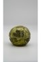 Gift Istanbul Silhouette Decorative Metal Globe with Lid Gold Color Ashtray 5X5 cm - 7