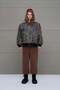 Black Oversize Pilot Jacket 18258 - 4