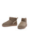 Women's Mink Fur Suede Leather Teddy Boots Wf565000Ds - 4