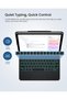 Edge Keyboard Case for iPad 11th A16 & iPad 10th, Floating Stand - 6