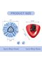 Mop Head Replacement, 4 Pcs Spin Mop Replacement Head Compatible with O Cedar RinseClean Dual System - 4