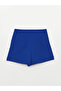 Two Mt Shop Quality Lcw Vision Blue Standard Fit Women's Shorts - 6