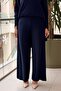 Missdalida Loose Pants with Fish-Scale Detail on the Side - 2