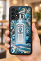 Samsung Galaxy A13 / A23 Compatible Bombaysapphire Patterned Shockproof Case with Camera Protection