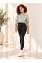 Girl's Black Long Tights