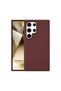 Samsung Galaxy S24 Ultra Case First Silicone - Burgundy