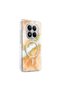 Onegif Xiaomi Redmi Note 15 Pro 5g Lotus Silvery Magsafe Cover - Orange - 2