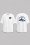 Oversize Tcg Algerian Veteran Hasan Pasha between the Waves Design V2 Pocket and Back Printed Unisex T-Shirt