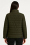 Bomber Mont Jacket – Water Repellent Fabric, Quilted Lining, Zipper Closure, Winter Season - Khaki - 2