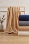 Supersoft Wellsoft Tv Blanket Gingham 100X170Cm - Mink Beige - 5