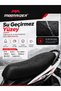 Forza Motorcycle Leather Saddle Cover 4 Seasons Universal Bottom Adjustable Velcro Motorcycle Seat Cover Mr-Sc03