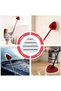 10Pcs Flat Mop Replacement Pads, Spin Mop Pad Replacement, Triangular Mo-p Pads for O-Ceda - 7