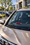Red Metal Look Car Phone Number Plate, Dial-Up Parking Number Plate Adhesive - 8