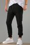 Unisex Black Sweatpants with Elasticated Sweatpants