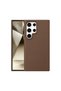 Samsung Galaxy S24 Ultra Case First Silicone - Brown