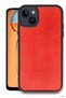 Concepta Newface iPhone 14 Case Aras Leather Cover (205154) - Red