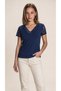 Women's Short Sleeve V-Neck Blouse, Pack of Lace Viscose - 4