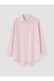 Ozmarka New Season Pink 100% Cotton Women's Shirt Tunic - 5