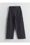 Alita City Lcw Kids Anthracite Wideleg Pleated Girls' Trousers with a Difference - 2