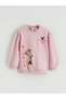 Quality Pieces from Çelebi Store Zero Roba Collar Cute Mouse Printed Baby Girl Sweatshirt and Leggings - 4