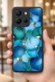 حافظة مقاومة للصدمات متوافقة مع Vivo Y36 مع حماية للكاميرا بنمط Bloom