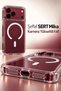 iPhone 17 Pro/ 18 Pro Compatible Magsafe Enabled Transparent Mica Hard Pc Non-Yellowing Camera Raised Protection Case Cover