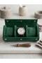 Leather Three-Digit Luxury Watch Roll and Travel Watch Box Size(19X11X8) cm - 2