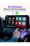 محول لاسلكي صغير لـ CarPlay ومحول Android Auto، أحدث شريحة SOC، واي فاي ثنائي النطاق، بلوتوث 5.0 - 4