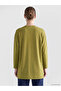 Vizyon New Season Green Soft Touch Women's Sweatshirt Tunic - 4