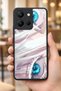 حافظة مقاومة للصدمات متوافقة مع Vivo Y36 مع حماية للكاميرا بنمط SixEyes