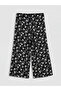 Two Mt Shop Quality Lcw Grace Black Combed Cotton Floral Standard & Regular Women's Capri - 6