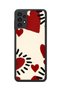 Samsung Galaxy A13 / A23 Compatible Heart Patterned Shockproof Case with Camera Protection - 2