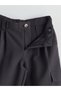 Alita City Lcw Kids Anthracite Wideleg Pleated Girls' Trousers with a Difference - 3