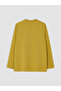 Vizyon New Season Green Crew Neck Women's Sweatshirt Tunic - 6