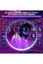 Led Mask with App Controlled,Programmable LED Halloween Mask,Digital Mask for Costume Cosplay Party Masquerade - 2