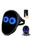 Led Mask with App Controlled,Programmable LED Halloween Mask,Digital Mask for Costume Cosplay Party Masquerade