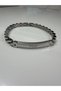 Dm-Sb-011-Ss06 Silver Color 20 cm Men's Steel Bracelet - 3