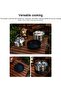 Camping Hiking Cookware Set, Camping Hiking Cookware Set Outdoor Portable Picnic Cookware Kit Stainless Steel Pot Frying Pan Kettle Set Travel Cooking Accessory - 8