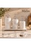 3-Piece Marble Spice Rack Set – with Tray, Lid, Organizer, Countertop - 2