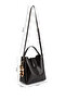 Women's Faux Leather Brown Shoulder Bag - 2