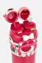Pixar Lotso Graphic Print Water Bottle With Detachable Strap, Multicolor - 4