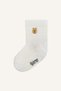Disney Winnie the Pooh Ear Detailed Seamless 3-Piece Cotton Socks Baby Girl I1661A5Ns - 3