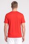 Men Sportswear Fit Short Sleeve Outdoor T-Shirt, Red - 4