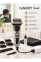 LAICHY Men's Reciprocating Electric Shaver, Multifunctional Beard Grooming Kit, LED Power Display, USB Rechargeable, Adjustable Guide Combs, Wet & Dry Use Razor - 6