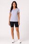 Women Regular Fit Short Sleeve Running T-Shirt, Lavender - 2